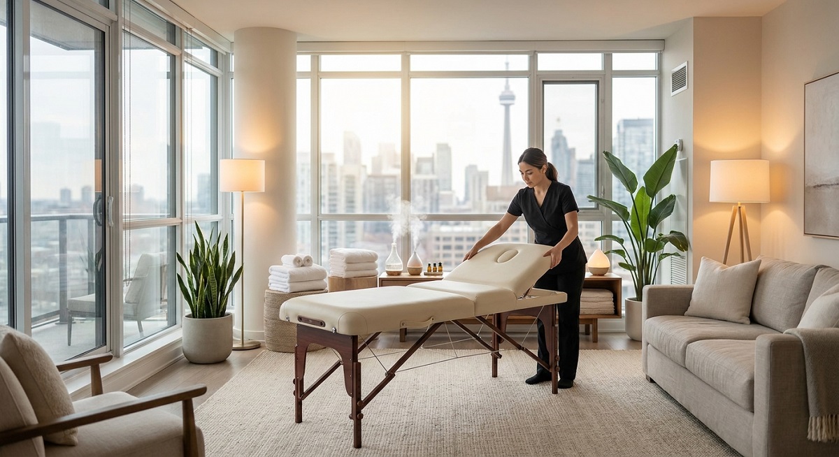 Is Mobile Massage Available in Downtown Toronto and North York?