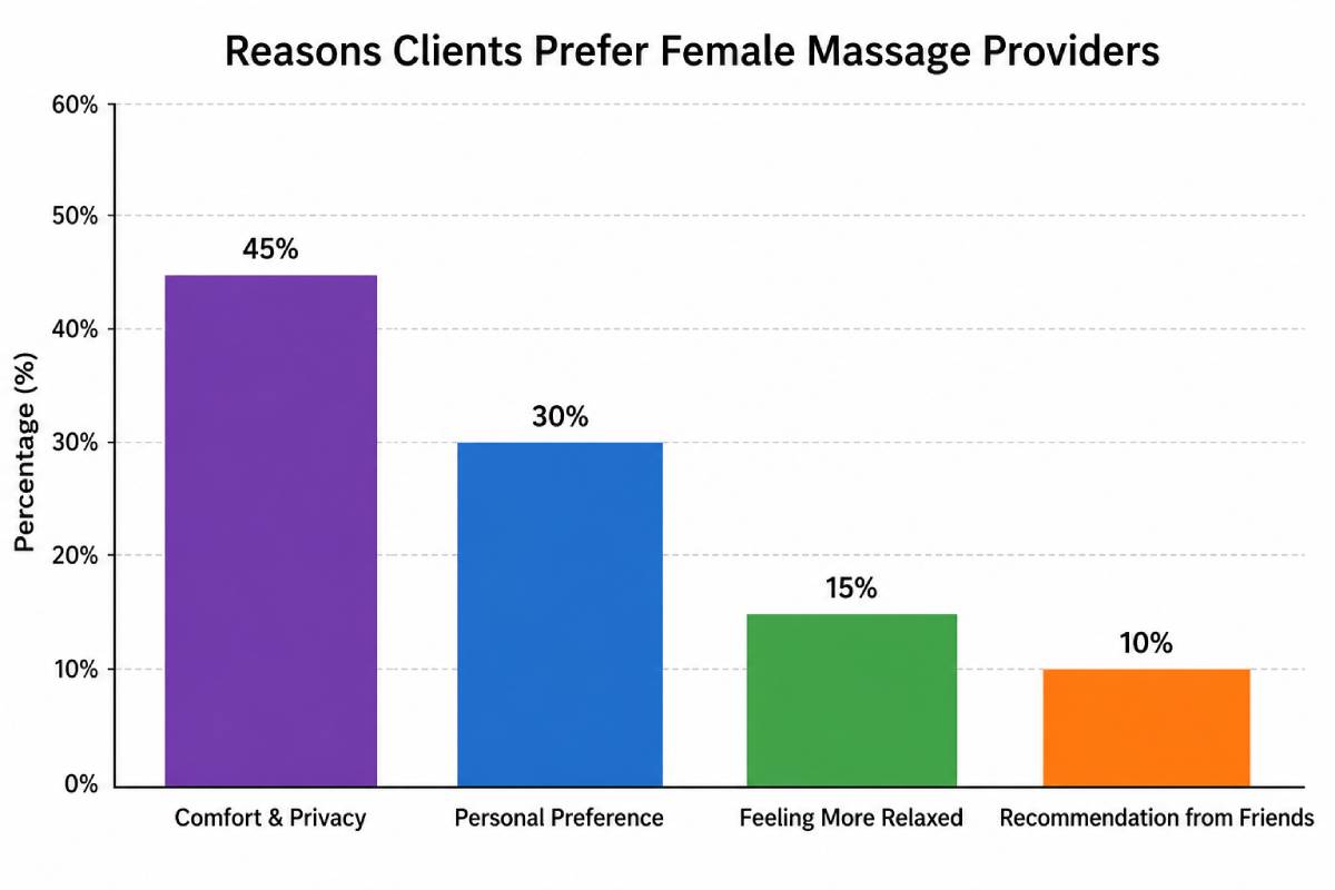 Reasons Clients Prefer Female Massage Providers Reasons Clients Prefer Female Massage Providers